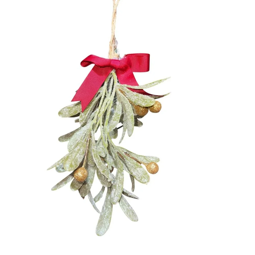 Martha Stewart Christmas mistletoe ornament few available